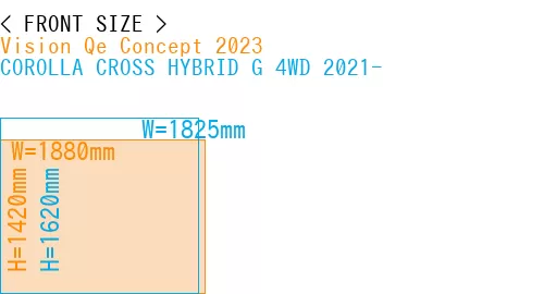 #Vision Qe Concept 2023 + COROLLA CROSS HYBRID G 4WD 2021-